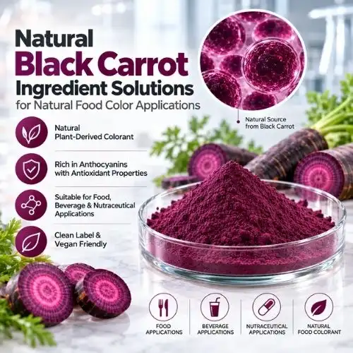 How Does Black Carrot Powder Compare With Other Natural Colorants?
